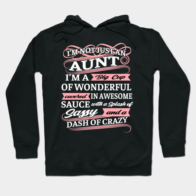 Aunt Shirt Funny Aunt Shirt Aunt Lover Mother's Day Hoodie by Nikkyta